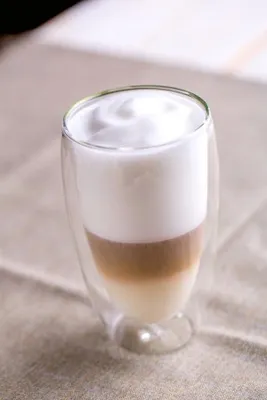 Obrázok produktu pre Solidchoice – Súprava 4 dvojstenných sklenených pohárov s objemom 380 ml, vhodné na latte macchiato