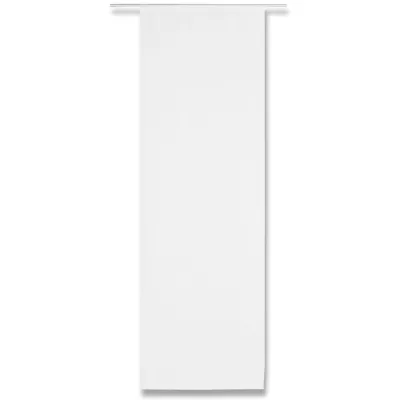 Produktbild von Flächenvorhang Alessia blickdicht, mit Zubehör, Maße: 60x245cm, Farbe: Weiß