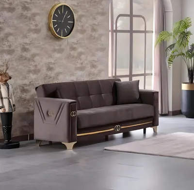 Produktbild von Sofa Dreisitzer Couch Luxus Polstermöbel Sofas 3 Sitzer Wohnzimmer Design Möbel