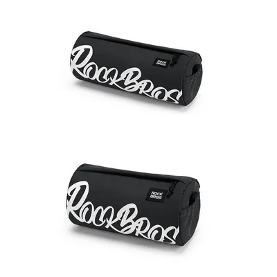 Zdjęcie produktu dla ROCKBROS 2-częściowa torba rowerowa Zdejmowana wielofunkcyjna torba na kierownicę Poliester MTB 2L i 3,6L Czarny