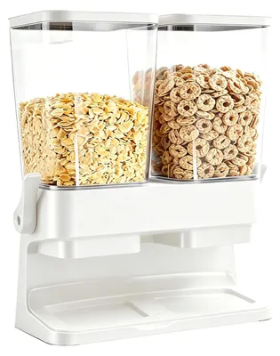 Image de Ensemble de 2 distributeurs de muesli, chacun d'une capacité de 3 litres