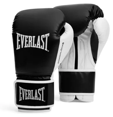Produktbild von Everlast Powerlock OG Boxhandschuhe (12oz, Schwarz/Weiß), Boxen, Damen