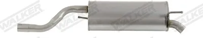 Produktbild von WALKER 23380 Endschalldämpfer für OPEL Corsa D Schrägheck (S07) Auspuff
