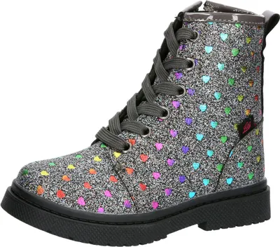 Produktbild von Lico Isalie Herzchen Schnürstiefel Silber in Gr. 28