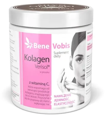 Immagine prodotto di Bene Vobis VERISOL® Collagene idrolizzato con vitamina C, polvere, 250 g