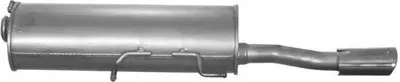 Produktbild von VEGAZ PGS-283 Endschalldämpfer passend für PEUGEOT 307 CC (3B) Auspuff