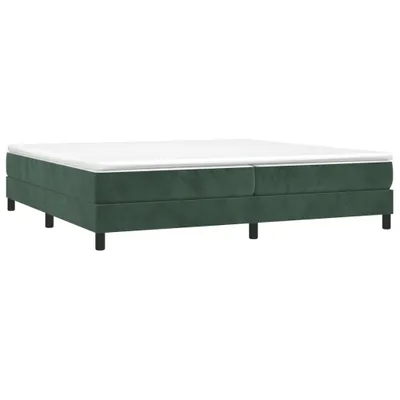 Produktbild von Boxspringbettgestell Dunkelgrün 200x200 cm Samt