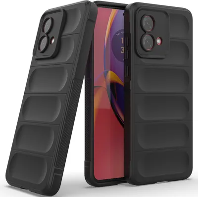 Produktbild von Handyhülle für Motorola Moto G84 Weich TPU Silikon Stossfest Anti-rutsch Hülle Schwarz