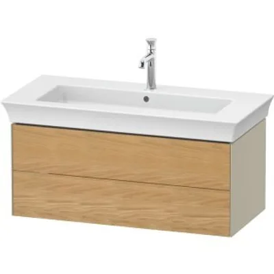 Produktbild von DURAVIT WT43420H5H3 WTU White Tulip wandh., 2 SchKa