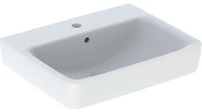 Produktbild von GEBERIT Aufsatzwaschbecken Renova Plan 55 cm weiß mit KeraTect® Spezialglasur 501720008