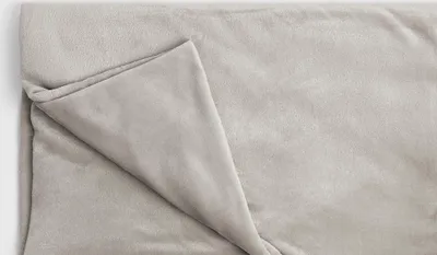 Produktbild von HOME ELEMENTS Mikroflanell-Laken 90 x 200 cm, grau