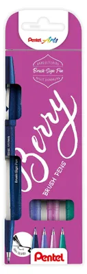 Immagine prodotto di Penna calligrafica Pentel Set di penne a pennello per segni