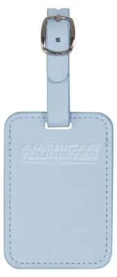 Image de American Tourister médaillon accessoires de voyage Luggage Tag 2x Neptune Blue bleu clair