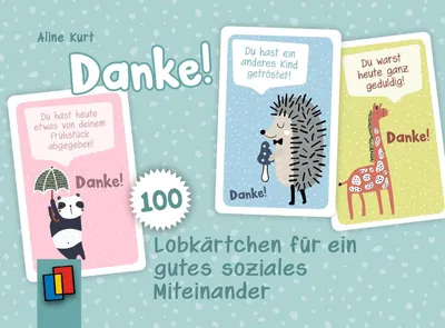 Produktbild von DANKE! 100 Lobkärtchen für ein gutes soziales Miteinander