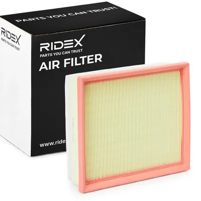 Produktbild von Luftfilter RIDEX 8A0282 für BMW 1 Schrägheck (F20) Filtereinsatz Umluftfilter Rechteckig