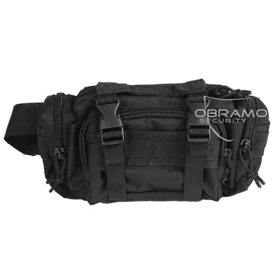 Produktbild von Kleiner Taillengürtel mit Modularsystem, 100% Polyester 30X12X14 Cm schwarz Miltec 50236