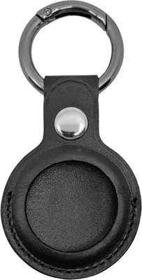 Produktbild von nevox StyleShell Echtleder AirTag schwarz