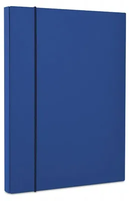 Productafbeelding van Kantoorartikelen: Ordnerbox met elastiek, A4, 40 mm, donkerblauw