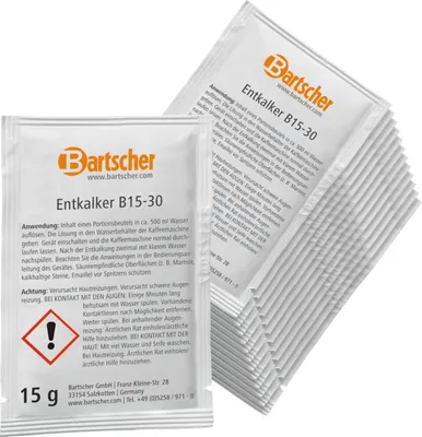 Produktbild von Bartscher Entkalker B15-30 190065 30 Beutel a 15g für Kaffeemaschinen
