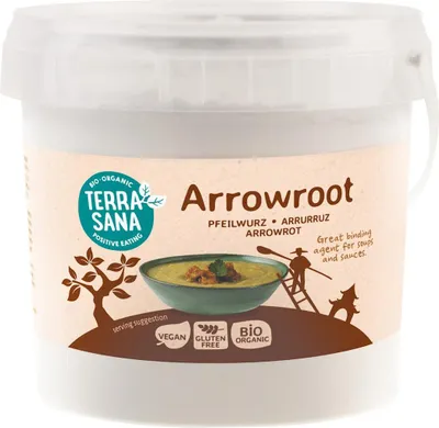 MARANTA (SKROBIA Z KORZENIA) BEZGLUTENOWA BIO 800 g - HORECA (TERRASANA)