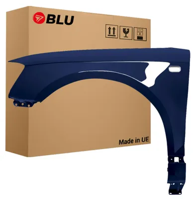 Obrázek produktu pro BLU Blatník náhrada pro Audi A3 8P LZ5A Levý Modrý TiefSeeBlau | 2003-2008 | Přední | Lakovaný | Připravený k montáži, Obrázek vytvořený pomocí AI