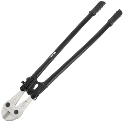 Produktbild von TECPO Bolzenschneider 900mm Chrom-Vanadium-Stahl mit 12mm Schneidleistung, Bolzenschere mit gehärteten Backen - Zum Schneiden von Metallstangen, Schrauben, Schlössern, Nieten, Vorhängeschloss
