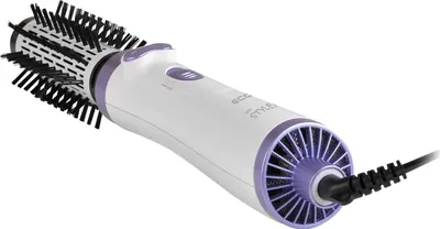 Produktbild von ECG HK 130 | Warmluftbürste | Curling Tongs | Weiß | 2 Rotationsbürsten |