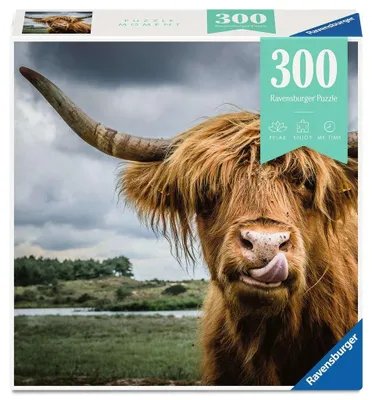 Imagen del producto de Rompecabezas de 300 piezas. Vaca escocesa