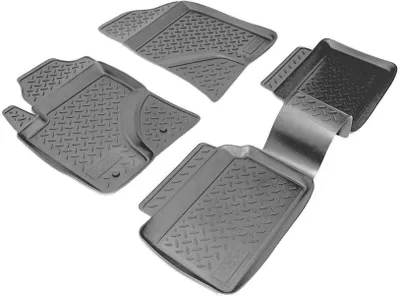 Obrázek produktu pro 3D gumové koberečky pro Toyotu Avensis | T25 | BJ 2003-2008 | perfektně padnoucí s okrajem