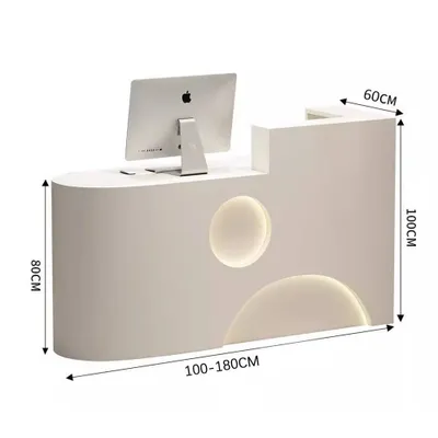 Produktbild von kassen Furnishing Store Kassierer Kleine Theke Ladentheke Empfangstheke Rezeption Empfangstisch Rechts 120*60cm