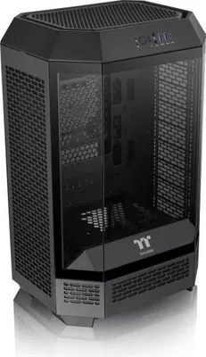 Produktbild von Thermaltake The Tower 300, Micro Tower, PC, Schwarz, micro ATX, Mini-ITX, SPCC, Gehärtetes Glas, 21 cm