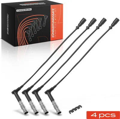 Immagine prodotto di Frankberg 4x set di cavi di accensione per Mercedes-Benz W124 W202 C124 W210 1992-1995