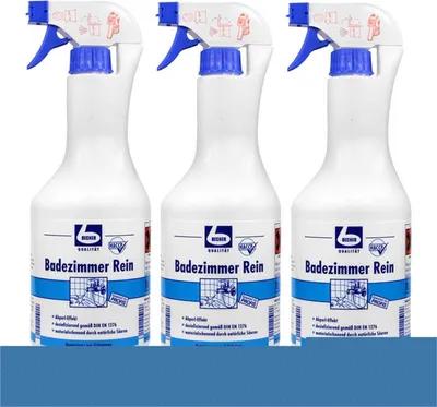 Produktbild von 3x Dr. Becher Badezimmer Rein - 1 Liter | Flasche (1 l)
