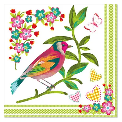 Immagine prodotto di Tovaglioli Papstar verde Birdie
