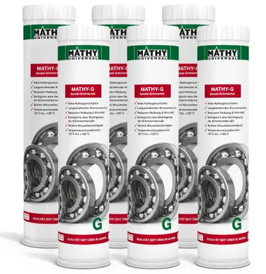 Produktbild von MATHY-G Spezial-Schmierfett 6 x 380 g