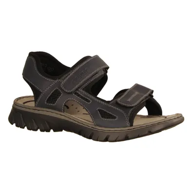 Produktbild von Rieker Herren Sandale Sandalette Pantolette mit Klettverschluß Freizeit modisch elegant NEU 42