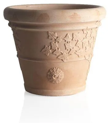 Image de Pot de fleurs - Vite - D 30 cm - Marron