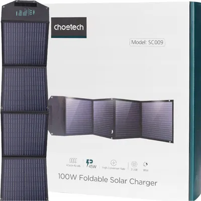 Produktbild von Choetech SC009 100W faltbares Solarladegerät