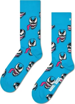 Produktbild von Happy Socks Marvel Venom Crew-socken Blau EU 41-46 Herren,Damen Blau EU 41-46