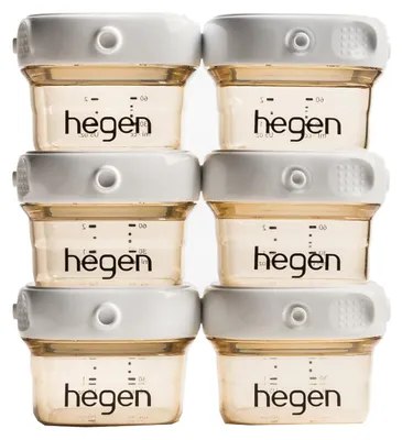 Produktbild von Hegen PCTO™ 60ml/2oz Breast Milk Storage PPSU (6-pack)