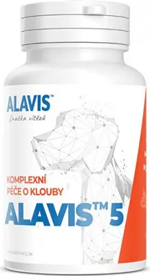 Productafbeelding van ALAVIS 5, voedingssupplement voor honden en katten, 90 tabletten.