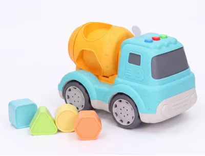 Produktbild von Wiky Vehicles Formsortierer Betonmischer mit Licht und Sound 15 cm ab 18 Monaten