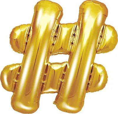 Immagine prodotto di Palloncini in foil, 35 cm, oro (1 scatola / 50 pezzi)