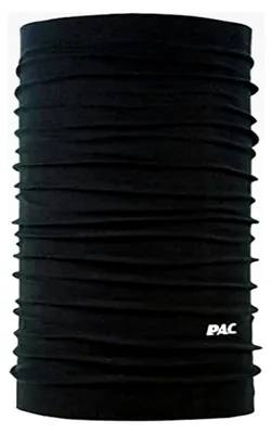 Produktbild von H²O Total Black Multifunktionstuch - nahtloses, wasserabweisendes Mikrofaser Schlauchtuch, Halstuch, Kopftuch, Uni, 10 Anwendungsmöglichkeiten
