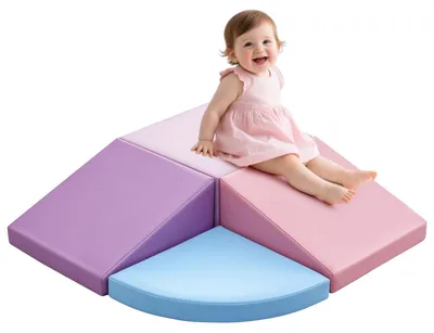 Zdjęcie produktu dla Miękkie klocki dla dzieci - zestaw 4 sztuk