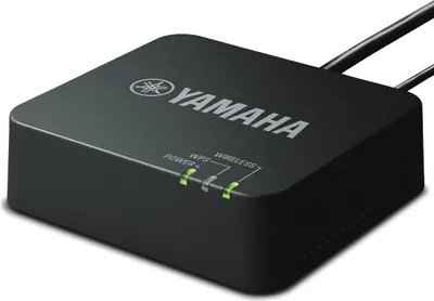 Zdjęcie produktu dla Yamaha YWA-10, Przewodowy i Bezprzewodowy, Bezprzewodowy, Ethernet, Wi-Fi 4 (802.11n), 300 Mbit/s, Czarny
