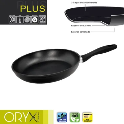 Zdjęcie produktu dla Patelnia aluminiowa z powłoką nieprzywierającą Plus 28 cm / 5 mm.