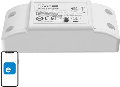 Immagine prodotto di Smart Switch WiFi Sonoff BASICR4 (10A ESP32)