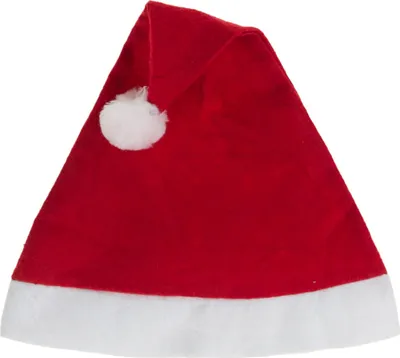 Produktbild von Weihnachtsmannmütze mit Bommel – Kostümzubehör, Nikolausmütze – Modell MM1