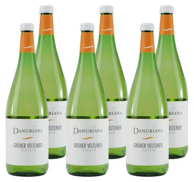 Produktbild von Danubiana Grüner Veltliner -trocken- (6 x 1,0L)